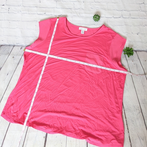 CALVIN KLEIN Sleeveless Cap Sleeve Tank Blouse Top - Picture 9 of 14